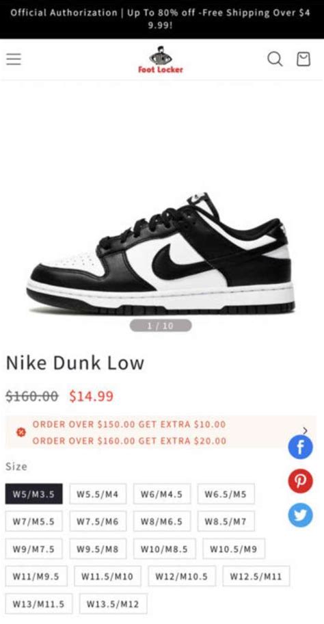 is foot locker a scam